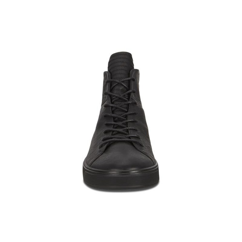 Tenis Hombre - ECCO Street Tray Boot - Negros - KHA476381